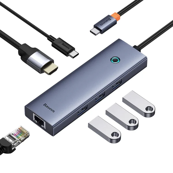Baseus Ultrajoy Series 6-port USB-C HUB