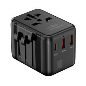 BRAVE BTC-36 20W Fast Travel Charger, 3-Port GAN AC Adapter