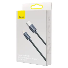 Baseus Crystal Shine Series Fast Charging Data Cable USB To IPH 2.4A 2M