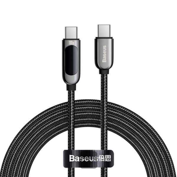 Baseus Display Fast Charging Data Cable C to C 100W 2M