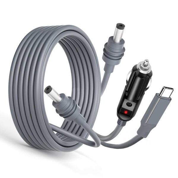 Tailored for Starlink Mini: Designed for seamless compatibility. Versatile Connections: USB-C, cigarette lighter, and DC plug options. Effortless Setup: Plug-and-play functionality. High Power Support: Delivers up to 100W output. Durable Construction: Built with PVC and copper for longevity.
