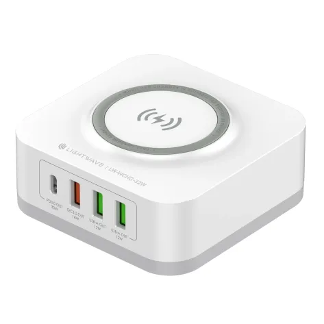 Light Wave Phone Wireless Charger 32W