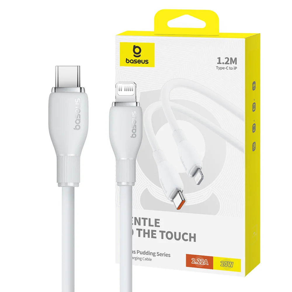 Baseus Pudding Series Type-C to iPhone Cable (1.2M)
